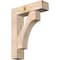 Ekena Millwork Westlake Block Smooth Bracket w/ Offset Brace, Douglas Fir, 7 1/2"W x 28"D x 36"H BKT0806X28X36WTL05SDF - alternate 1